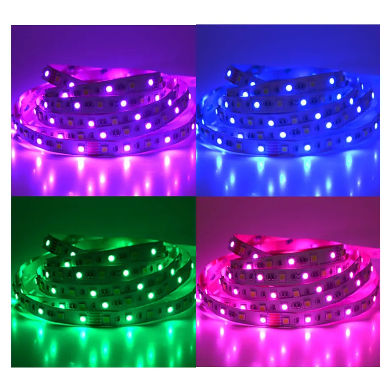 Bandeau LED RGBW-6000K 5m 60 LED/m 9W/m IP20-12V