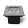 SPOT LED ENCASTRABLE SOL 3 W 230 V 4000 K IP67 CARRE INOX 316L