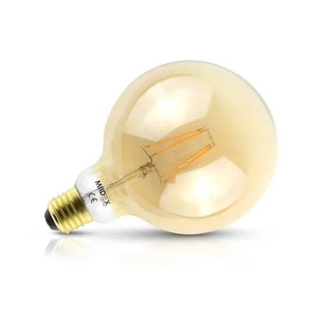 LED FIL COB GLOBE G125 E27 8 W 2700 K GOLDEN DIMMABLE BOITE