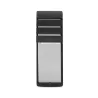 APPLIQUE MURAL E27 GRILLE VERTICAL IP44 ANTHRACITE