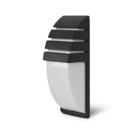 APPLIQUE MURAL E27 GRILLE VERTICAL IP44 ANTHRACITE