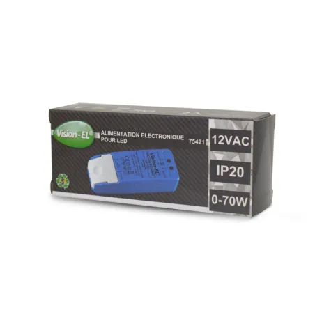 ALIM LED 12 V AC ELECTRONIC 0- 70 WATT IP 20