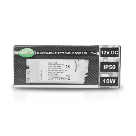ALIMENTATION POUR LED 10W 12V DC