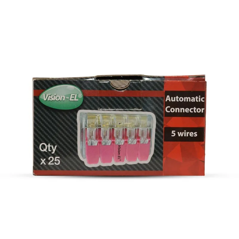 CONNECTEUR RAPIDE 5 FILS BOITE   PACK DE 25