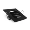 SUPPORT DE SPOT    CARRE NOIR       ORIENTABLE 84x84 mm