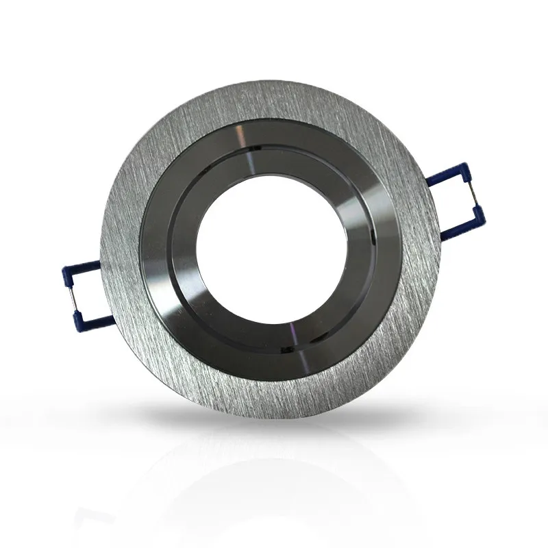 SUPPORT DE SPOT    ROND ALUMINIUM           ORIENTABLE 92 mm