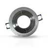 SUPPORT DE SPOT    ROND ALUMINIUM           ORIENTABLE 92 mm