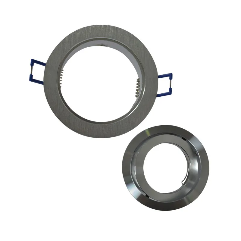 SUPPORT DE SPOT    ROND ALUMINIUM           ORIENTABLE 92 mm