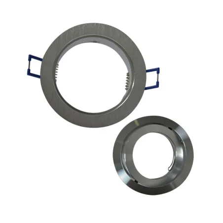 SUPPORT DE SPOT    ROND ALUMINIUM           ORIENTABLE 92 mm