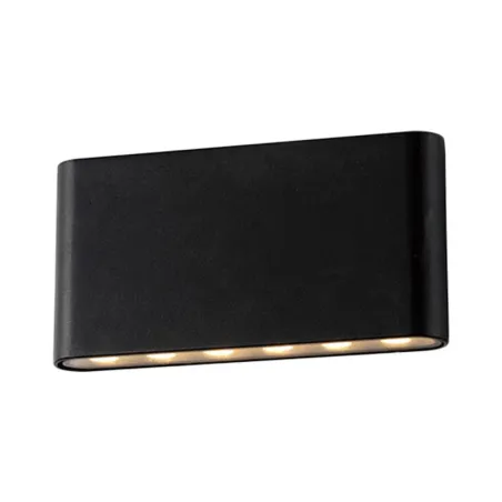 APPLIQUE MURALE LED 10 W RECTANGULAIRE 4000K GRIS ANTHRACITE IP54