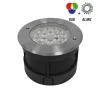 SPOT ENCASTRABLE LED 9W 12/24 VDC RGB + BLANC CCT IP68 CONTROL INTEGRE