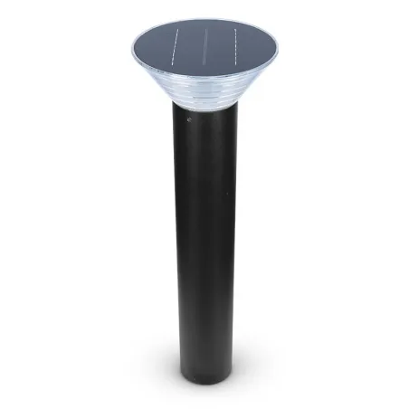 POTELET SOLAIRE CONIQUE 9 V 4 W NOIR 3000 K IP65 800mm