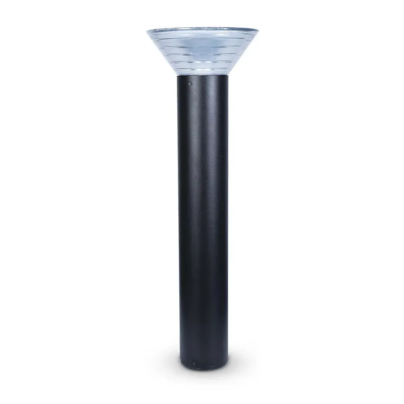 POTELET SOLAIRE CONIQUE 9 V 4 W NOIR 3000 K IP65 800mm