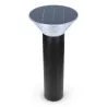 POTELET SOLAIRE CONIQUE 9 V 4 W NOIR 4000 K IP65 500mm