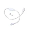 CABLE ALIM + EMB FIN+ CONNECTEUR PIN MALE/MALE NEON FLEX 27X15mm