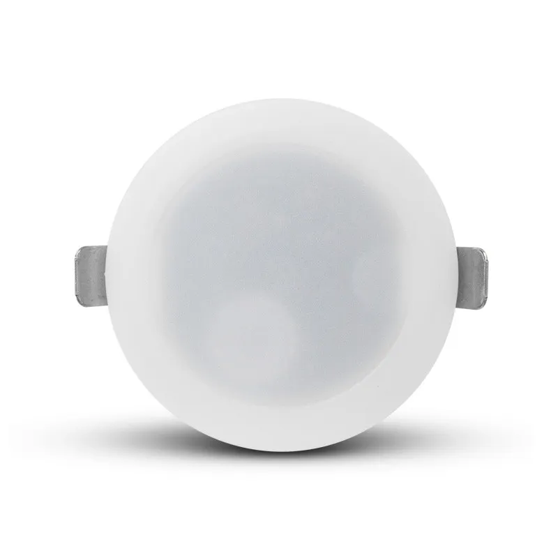 DETECTEUR DE PRESENCE IR ENCASTRABLE IP20 360deg ROND 1000W MAX BBC 1-10V