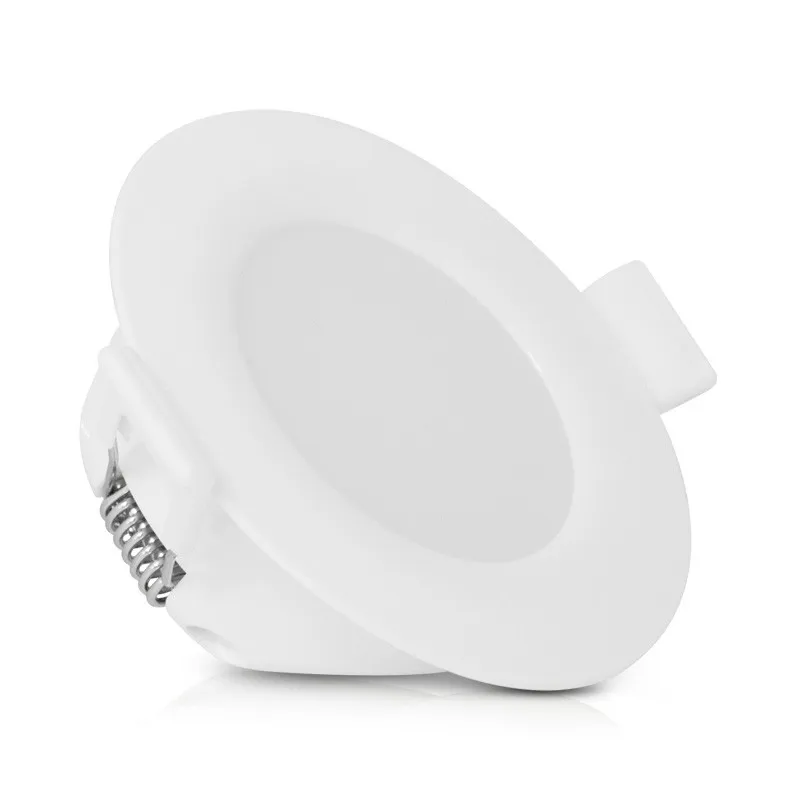 LED PLAFOND DIAM 85 8W 3000K PC rond BLANC
