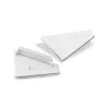 TERMINAISON PROFILE LED ANGLE 30deg/60deg GRIS PACK DE 2