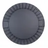 Lampadaire éclairage public extérieure 60w led gris anthracite ip65-220v-4300 lumens-3000k