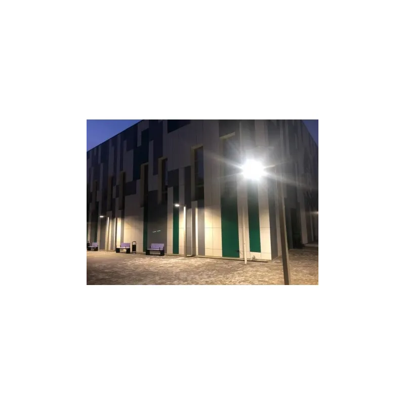 Lampadaire éclairage public extérieure 30w led gris anthracite ip65-220v-2350 lumens-3000k