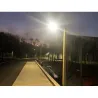 Lampadaire éclairage public extérieure 30w led gris anthracite ip65-220v-2350 lumens-3000k