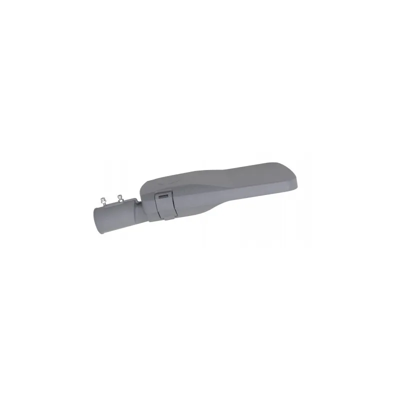 Lampadaire candélabre éclairage public extérieure 80w led gris ip65-220v-10645 lumens-3000k