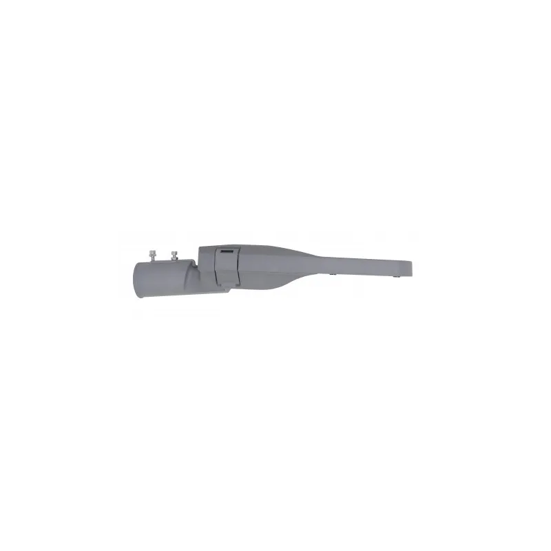 Lampadaire candélabre éclairage public extérieure 80w led gris ip65-220v-10645 lumens-3000k