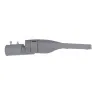 Lampadaire candélabre éclairage public extérieure 80w led gris ip65-220v-10645 lumens-3000k