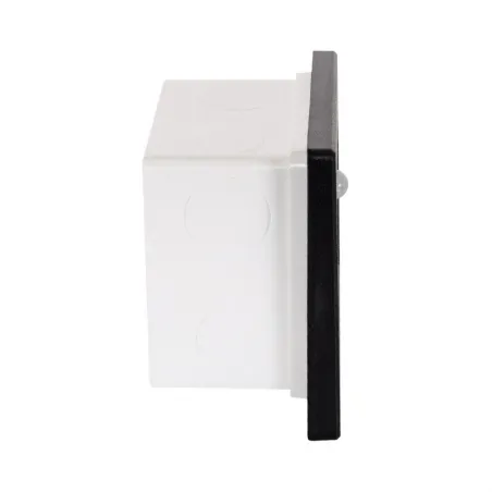 Spot de balisage détecteur 1.5w LED 220v escalier mur encastrable noir