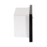 Spot de balisage détecteur 1.5w LED 220v escalier mur encastrable noir