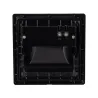 Spot de balisage détecteur 1.5w LED 220v escalier mur encastrable noir