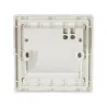 Spot de balisage détecteur 1.5w LED 220v escalier mur encastrable gris