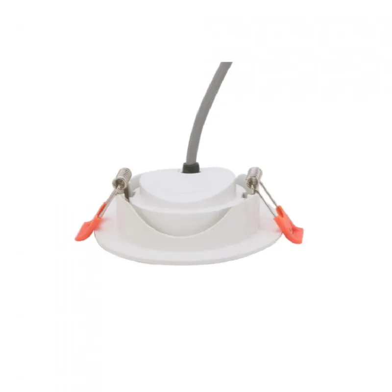 Spot led blanc encastrable orientable 7w-540 lumens