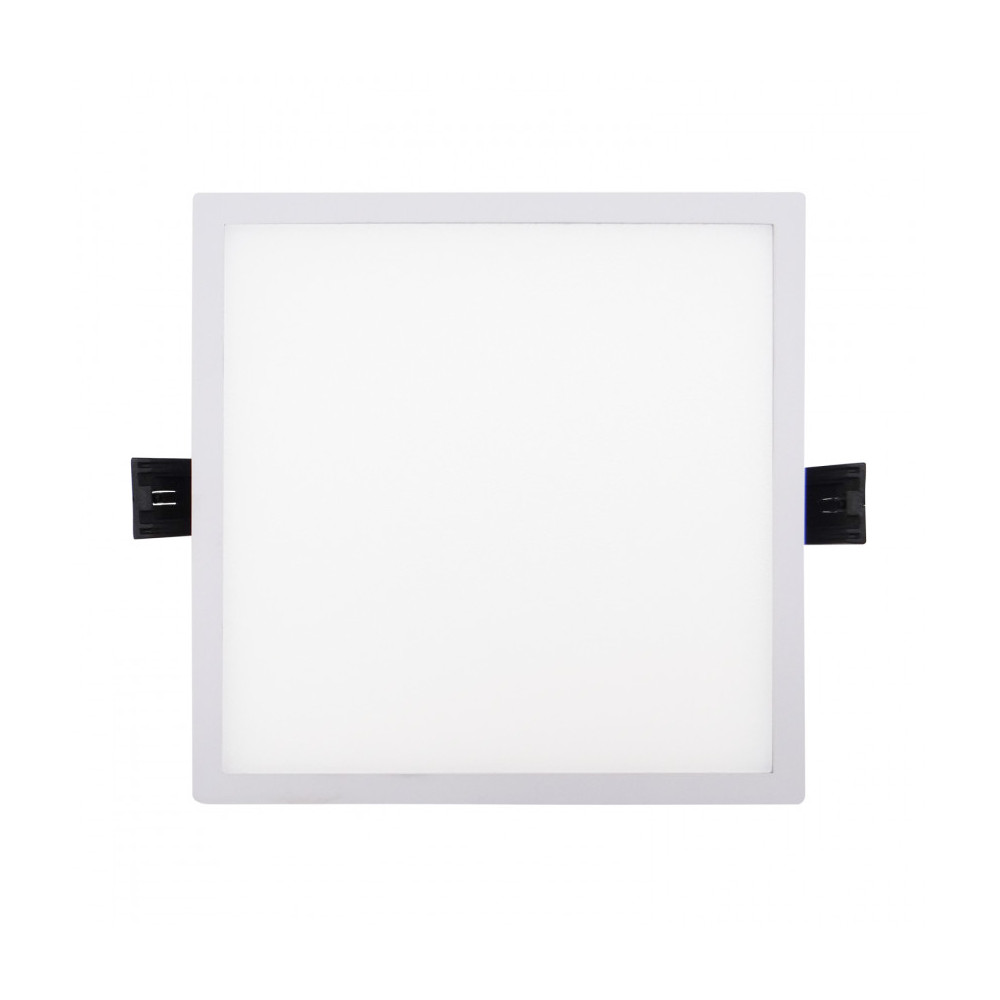 Spot semi Encastrable 8w LED carré blanc 840 lumens 4000k