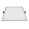 Spot semi Encastrable 16w LED carré gris 1550 lumens 4000k