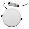 Spot semi Encastrable 30w LED rond blanc 3300 lumens 4000k