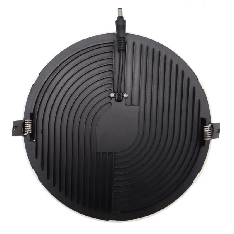 Spot semi Encastrable 30w LED rond gris 3300 lumens 4000k