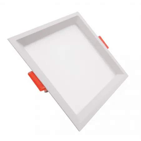 Spot Encastrable 8w LED cct carré blanc 840 lumens