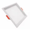 Spot Encastrable 20w LED cct carré blanc 2400 lumens 200x200mm