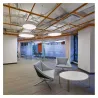 Suspension led Louvres 400mm-cct-3400 lumens