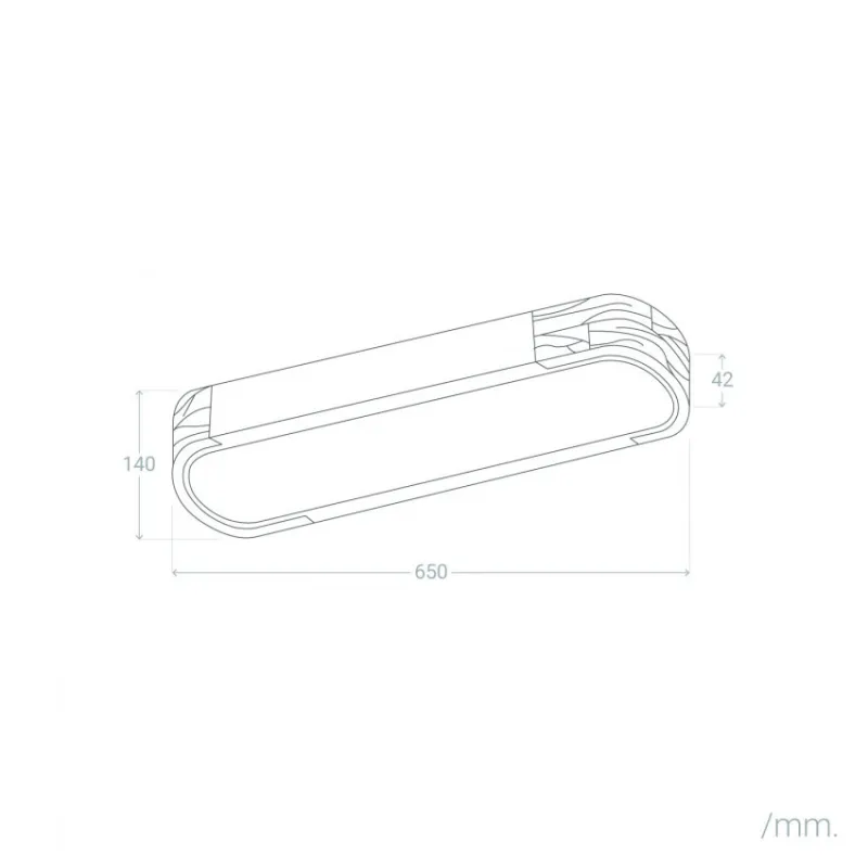 Plafonnier led 18w cct-40cm-3000k-4000k-6000k bois et métal blanc