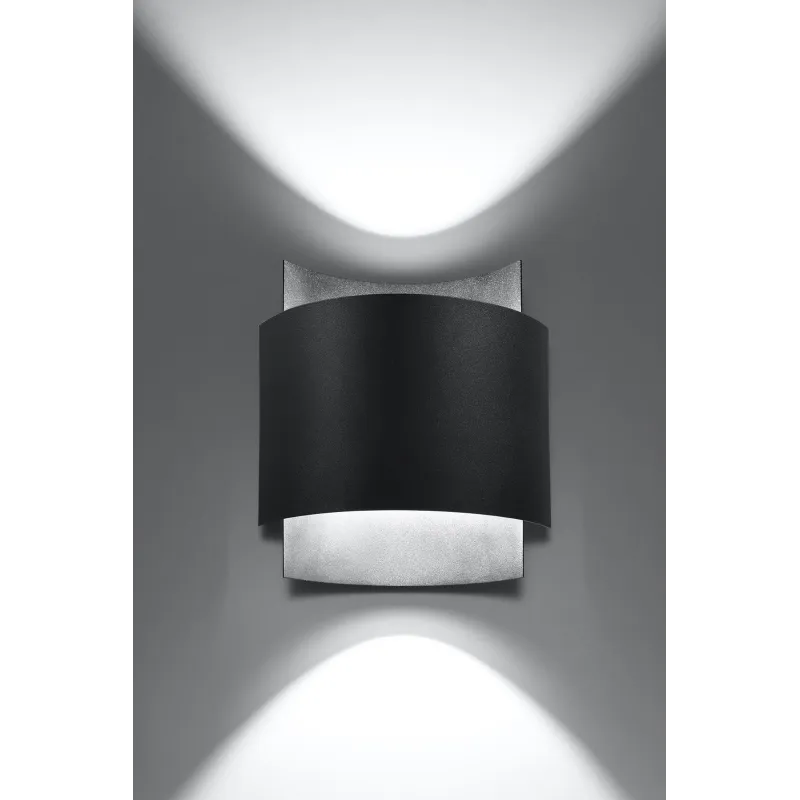 Applique murale IMPACT noire