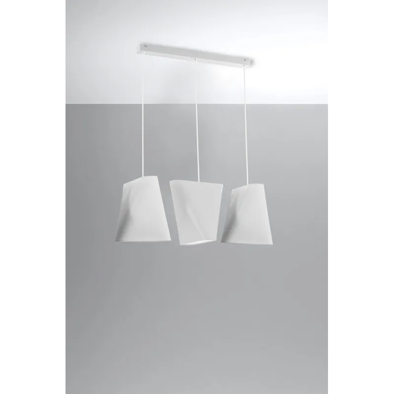 Chandelier BLUM 3 blanc