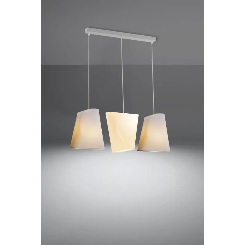 Chandelier BLUM 3 blanc