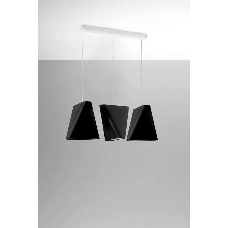 Chandelier BLUM 3 noir