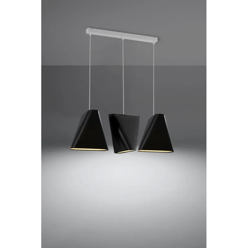 Chandelier BLUM 3 noir