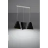 Chandelier BLUM 3 noir