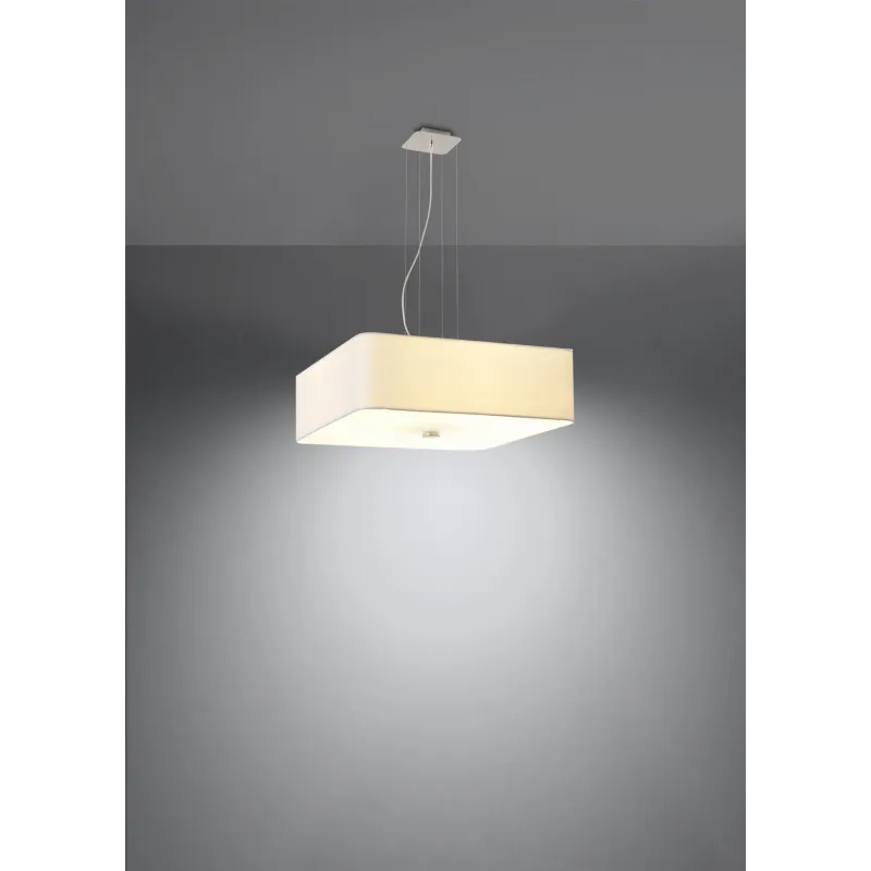 Chandelier LOKKO 55 blanc
