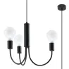 Chandelier PICCOLO 3 noir