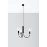 Chandelier PICCOLO 3 noir